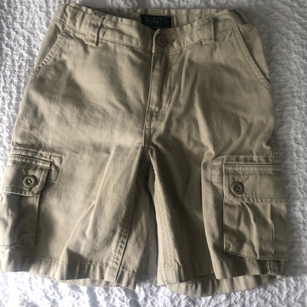 Tan Polo Ralph Lauren Cargo Shorts